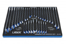 LASER Combination Spanner Set 32pc