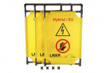 LASER Hybrid/EV Folding Safety Barrier