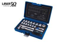 LASER Socket Set 3/8D - 20pc - 50th Anniversary"
