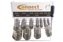 CONNECT SS Hose Clip Rack C/w Hose Clip Driver Pk 1