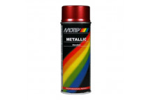 Motip Metallic Paint Red 400ml