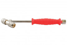 LASER Tyre Valve Connector Twin Head Clip On Valve - Closed