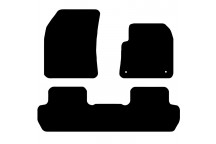 Carpet Mat Set Peug 3008 2017> 2 Clips