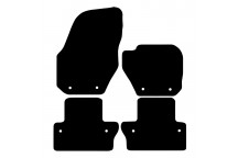 Carpet Mat Set VOLVO S60 2010- (4PC) 8 CLIPS FRONT & R