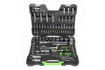 94 Pieces Hex Socket Set - Chrome Finish