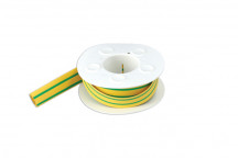 CONNECT Yellow / Green Earth 9.0mm Heatshrink - Roll  3m