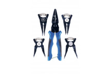 LASER Interchangeable Circlip Plier and Crimper Set 5-in1