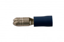 CONNECT Blue Male Bullet 5.0mm Pk 100