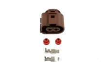 CONNECT VW Electrical Female Connector 4.8mm 2 Pin Kit 25 Pi