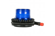 Low Profile Led Flashing Rotating Beacon - Blue