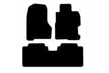Rubber Mat Set HONDA CIVIC 5D 01>06  (3 PIECE + NO CL