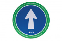 LASER Laser Tools Floor Sticker Arrow Direction 6pc