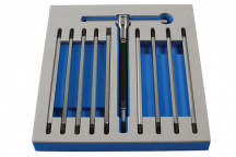 LASER T Handle Double End Screwdriver Set 12pc