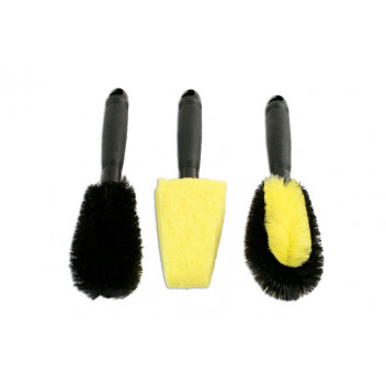 LASER Wheel Brush Set 3pc