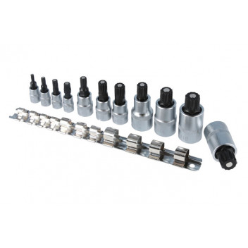LASER Magnetic Spline Bit Set 11pc