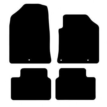 Carpet Mat Set HYUNDAI I30 2017>  (4 PIECE + 3 CLIPS)