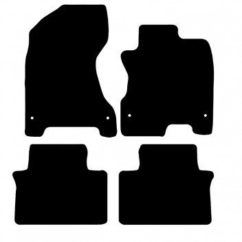 Carpet Mat Set RENAULT Koleos 2008-