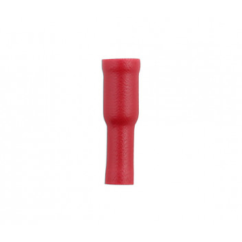 CONNECT Female Bullet 4.0mm Red Pk 100