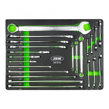 SPECIAL SPANNERS SET IN EVA TRAY
