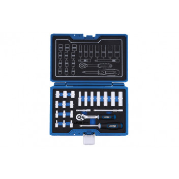 LASER Socket Set 1/4D - 23pc - 50th Anniversary"