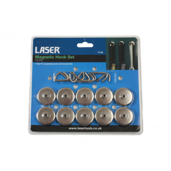 LASER Magnetic Hook Set 10pc