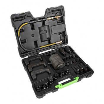 Pneumatic Fuel Injector Extractor With Adaptors And Extracti