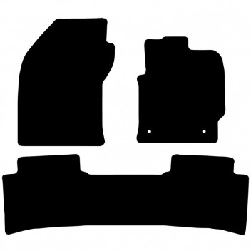 Rubber Mat Set Corolla Hybrid Taxi Version With 1 Piece with