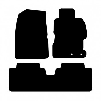 Carpet Mat Set HONDA CIVIC 00>04 4 DOOR  (3 PIECE + 2