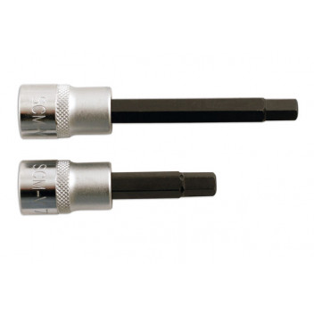 LASER Hex Bit Set 7mm 3/8 - 2pc