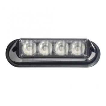 12/24v 12w Amber Led Strobe