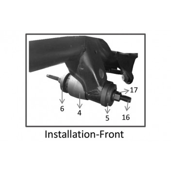 LASER Differential Bush Removal & Installation Tool Kit - fo