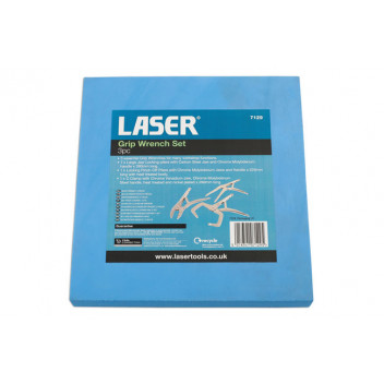 LASER Grip Wrench Set 3pc