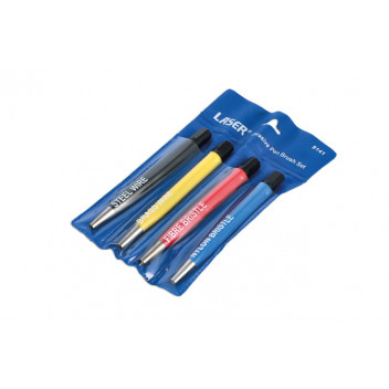 LASER ABRASIVE PEN BRUSH SET 4PC