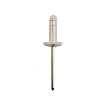 CONNECT Trim Rivet Metal 4.9mm Hole x 12.7mm Flange Pack 50