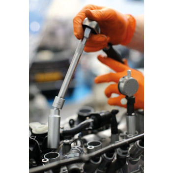 LASER Swivel Spark & Glow Plug Socket Set 1/4D