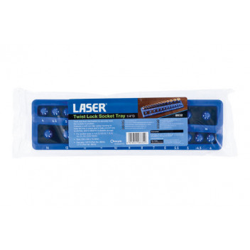 LASER Twist Lock Socket Tray 1/4D"