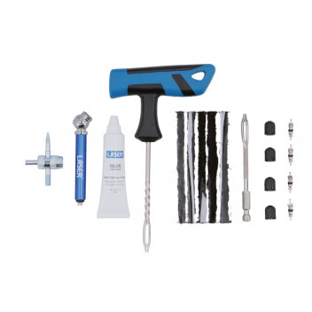 LASER Emergency Tyre Repair kit with T-Handle & Drill Driver