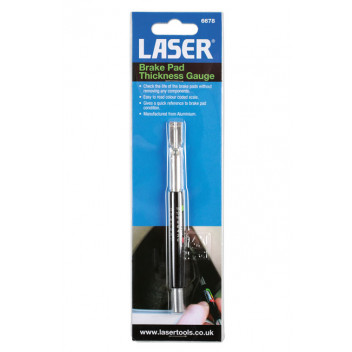 LASER Brake Pad Thickness Gauge