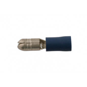 CONNECT 5mm Blue Male Bullet Terminals (10)