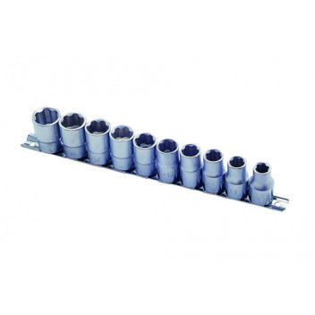 LASER Socket Set - Pozitiv-lock 1/2D 10pc"