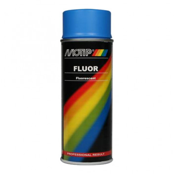 Motip Fluorescent Paint Blue 400ml