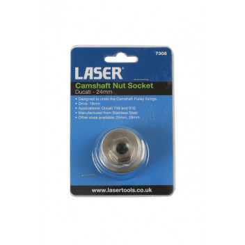 LASER Camshaft Nut Socket-Ducati 24mm