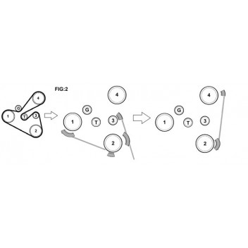 LASER Multi V-Belt Pulley Alignment Tool