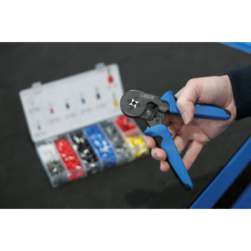 LASER Wire Ferrule Crimp Connector & Plier Set