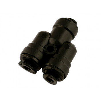 CONNECT Push-Fit 2 Way Divider 4 x  4mm Pk 5