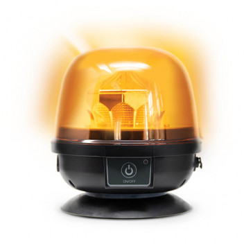 Wireless Beacon Amber LED 12/24v Magnetic Mount