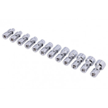LASER Universal Joint Socket Set 1/4D 12pc"