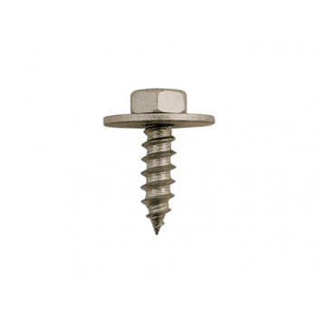 CONNECT Metal Trim Fastener Screw with Washer Pk 50