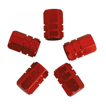 Valve Caps Red