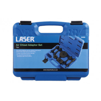 LASER Vibro Air Chisel Adaptor Set 7pc